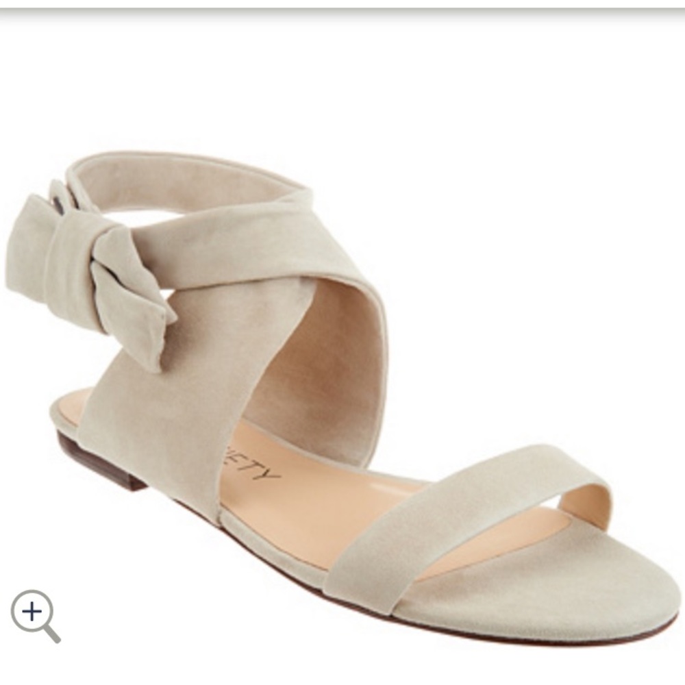 Sole Society ankle bow sandals